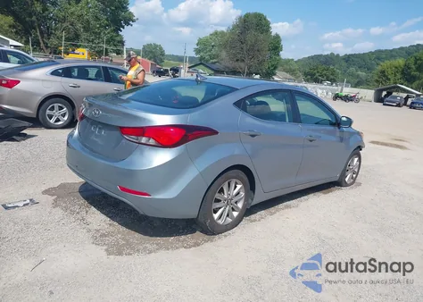 2015 Hyundai Elantra Se from USA, damaged, VIN 5NPDH4AE4FH608059